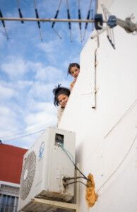 Asomadas desde el terrao